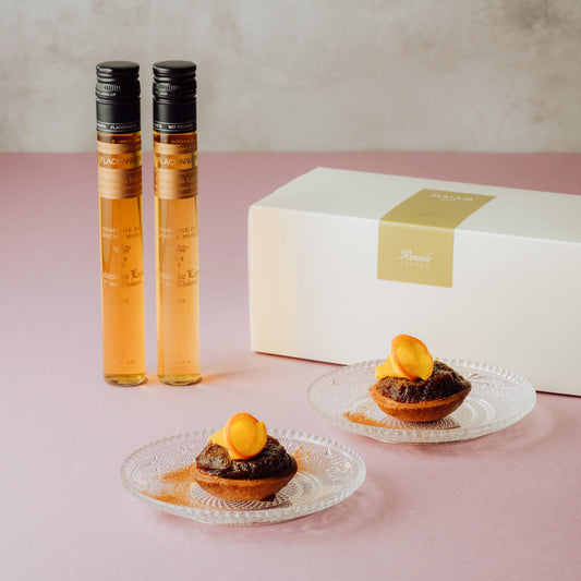 【10-12月限定】季節のデザートペアリング〜 紅玉のタルトタタン x コトー・デュ・レイヨン プルミエ・クリュ・ショーム